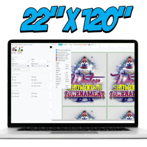 22 x 120 Gang Sheet