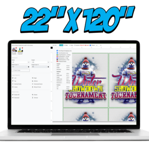 22 x 120 Gang Sheet